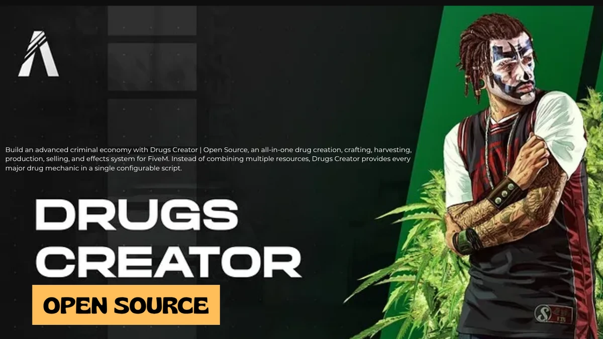 Drugs Creator: Your One-Stop Solution for Drug Mechanics in FiveM | Open Source